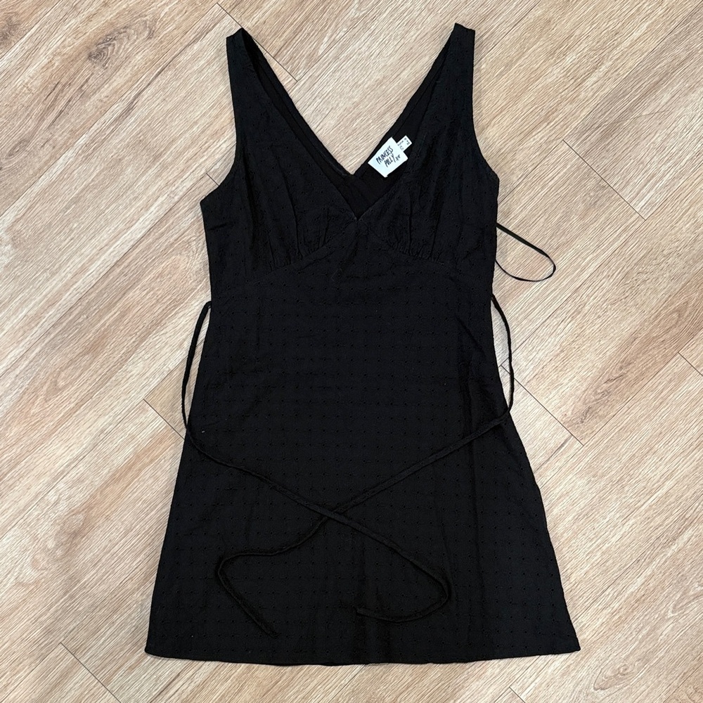 Princess Polly Elegant Black Mini Dress